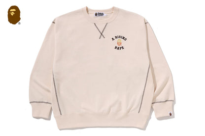 BAPE A RISING BAPE 寬鬆版圓領衛衣