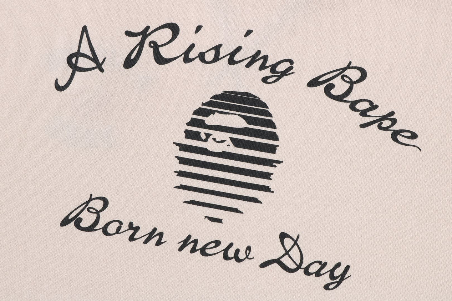 BAPE A RISING BAPE 寬鬆版圓領衛衣