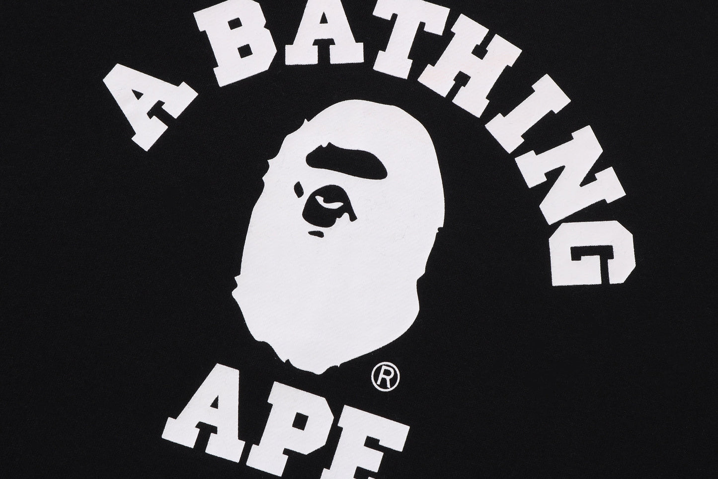 BAPE 大學圓領運動衫