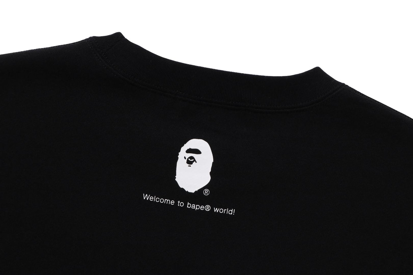 BAPE GO APE POINTER COLLEGE CREWNECK BAPEC