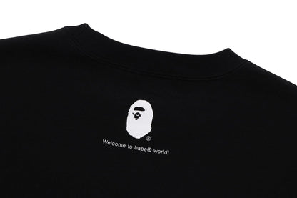 BAPE GO APE POINTER COLLEGE CREWNECK BAPEC