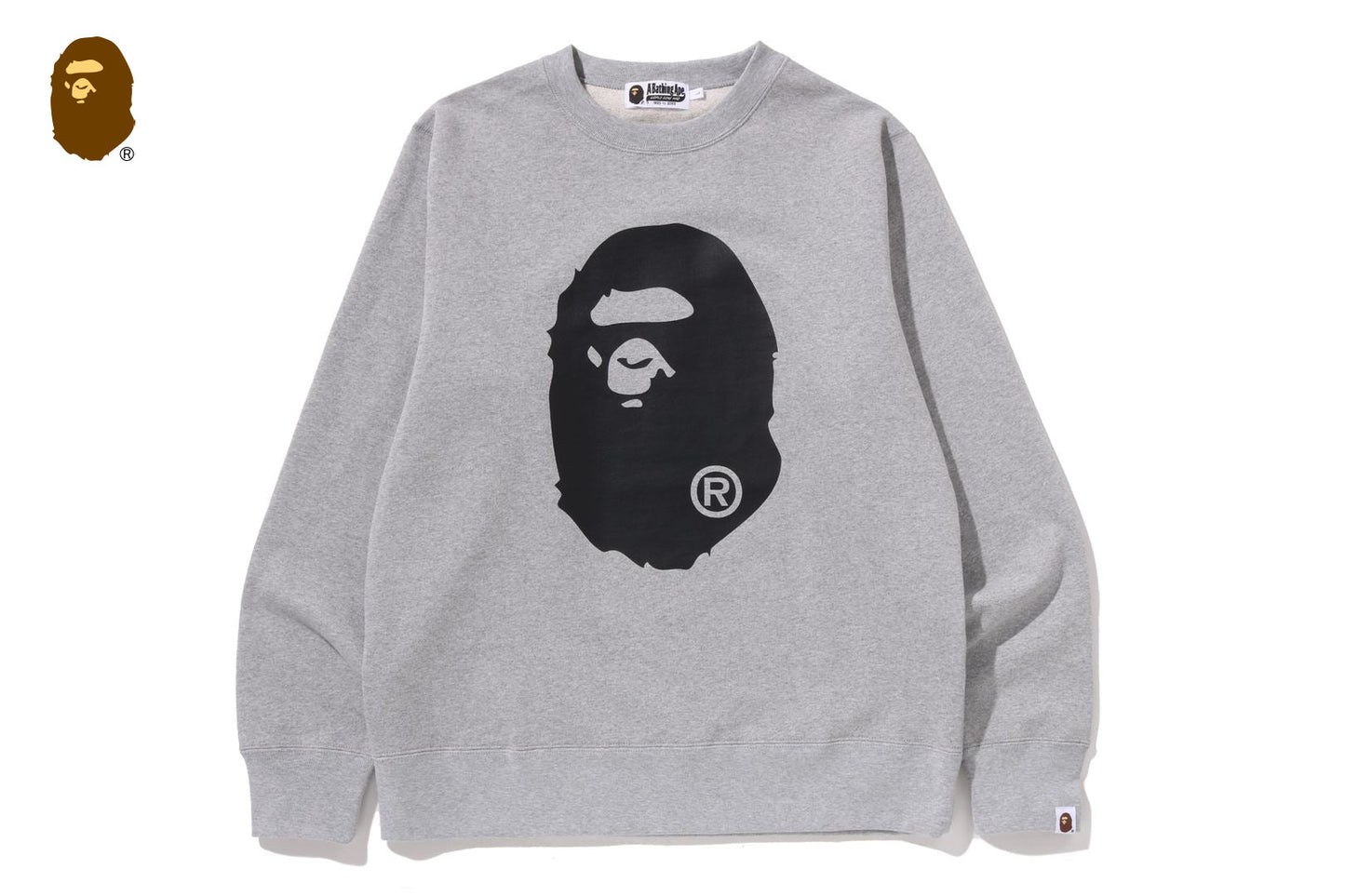 BAPE BIG APE HEAD 圓領運動衫