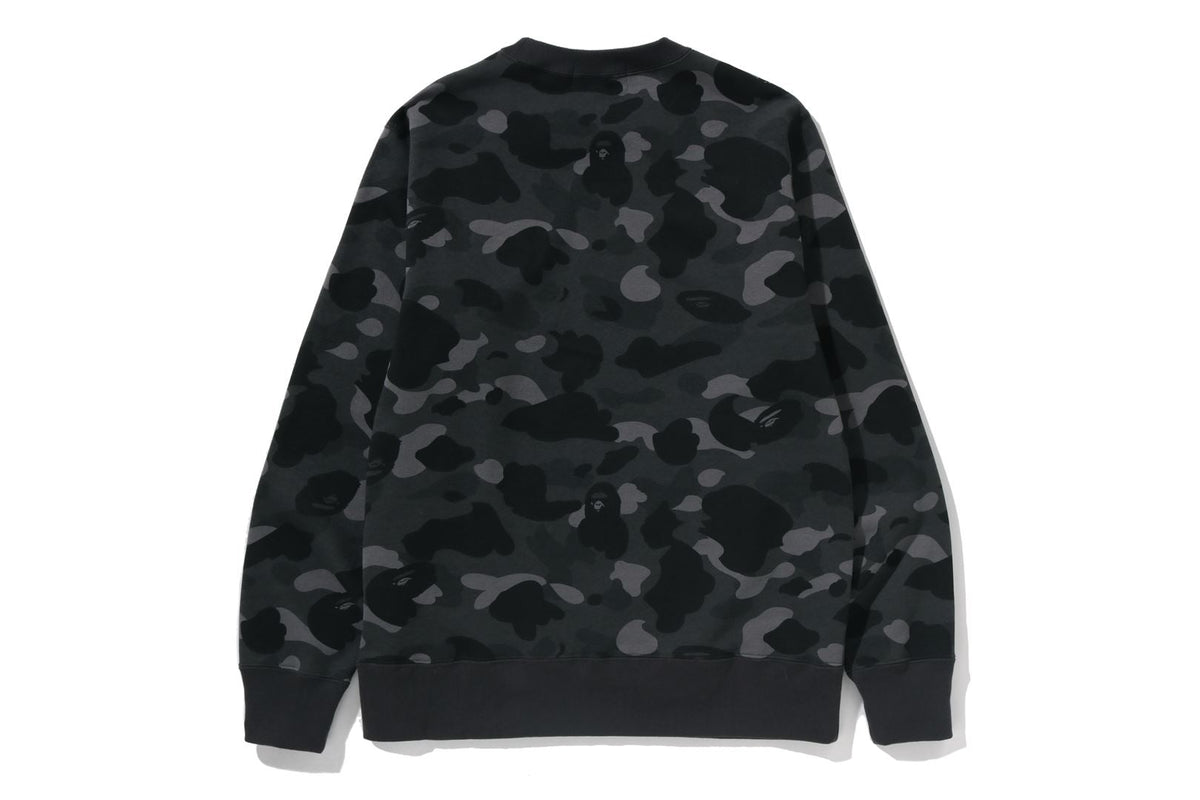 BAPE COLOR CAMO COLLEGE 圓領衛衣