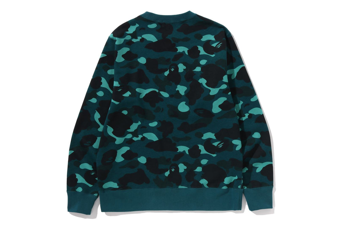 BAPE COLOR CAMO COLLEGE 圓領衛衣