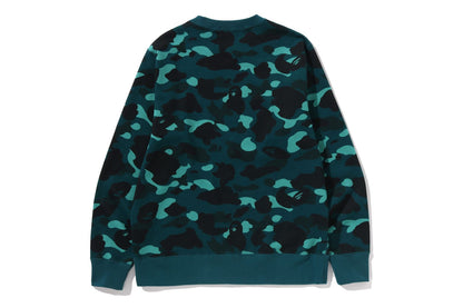 BAPE COLOR CAMO COLLEGE 圓領衛衣