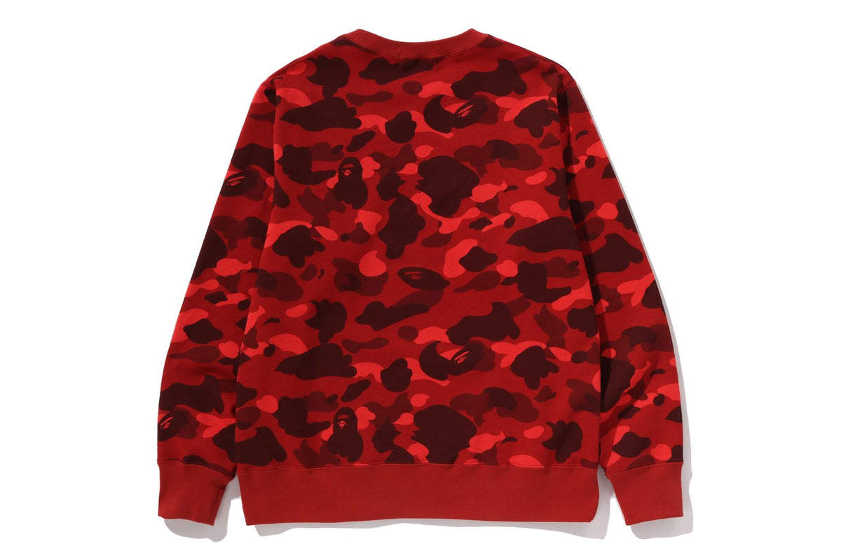 BAPE COLOR CAMO COLLEGE 圓領衛衣