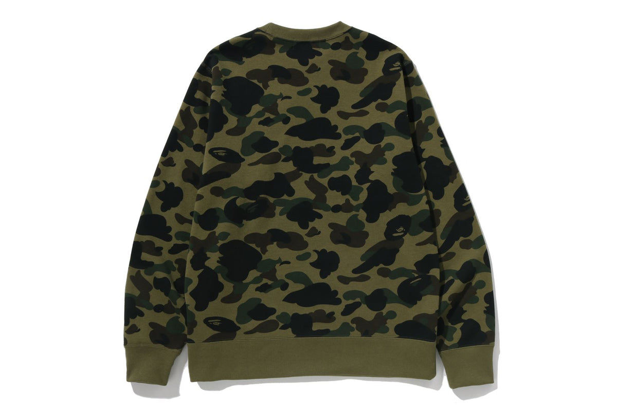 BAPE 1ST CAMO COLLEGE 圓領衛衣