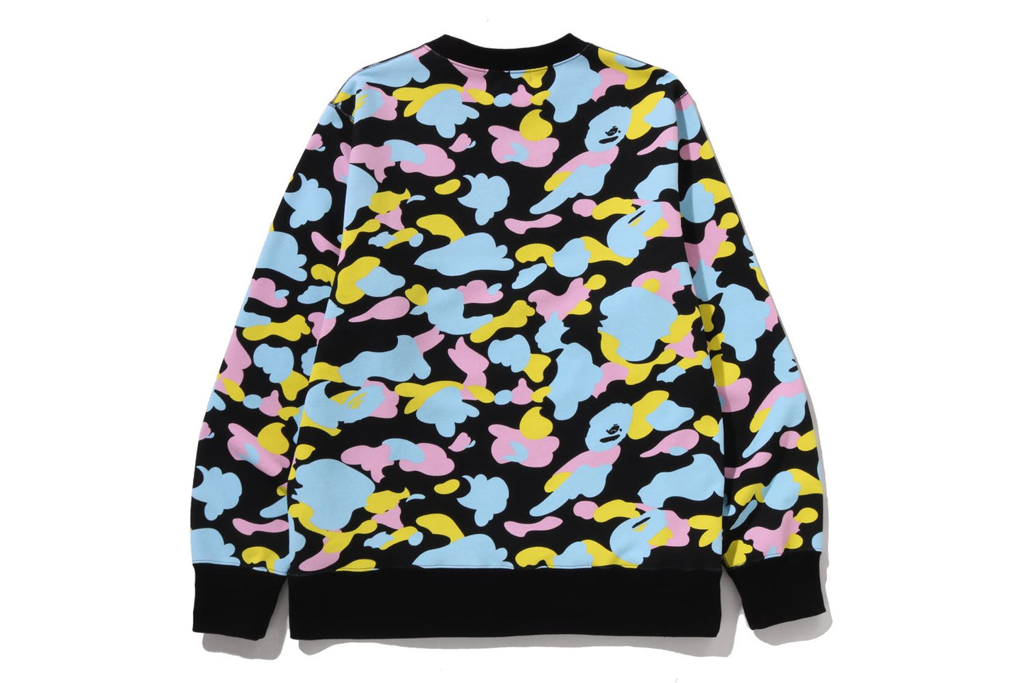 BAPE NEW MULTI CAMO 水鑽常規版圓領衛衣