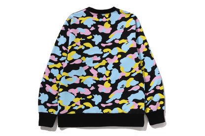 BAPE NEW MULTI CAMO 水鑽常規版圓領衛衣