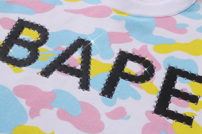 BAPE NEW MULTI CAMO 水鑽常規版圓領衛衣