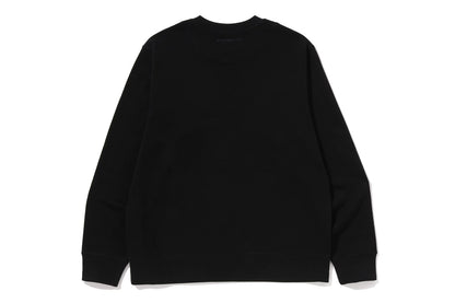 BAPE ONE POINT REGULAR FIT CREWNECK SWEATSHIRT