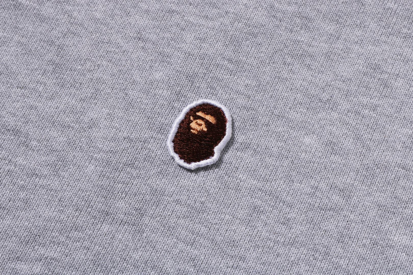 BAPE ONE POINT REGULAR FIT CREWNECK SWEATSHIRT