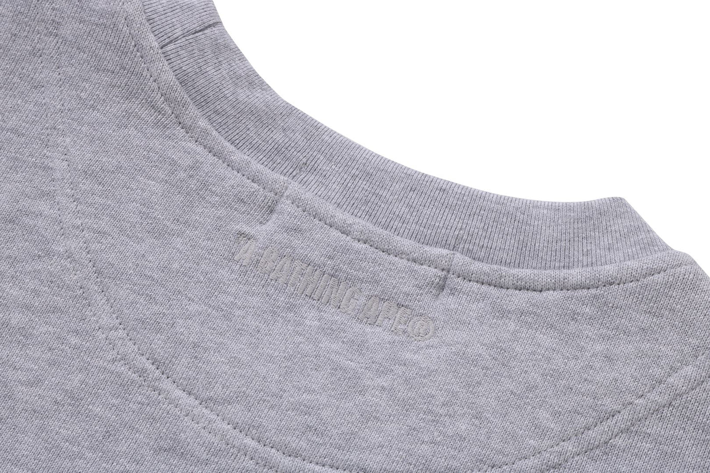 BAPE ONE POINT REGULAR FIT CREWNECK SWEATSHIRT