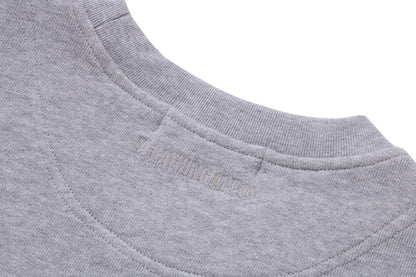 BAPE ONE POINT REGULAR FIT CREWNECK SWEATSHIRT