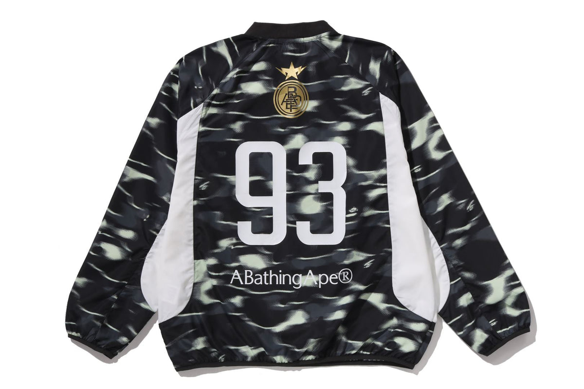BAPE SCREEN CAMO 足球標誌寬鬆版圓領衛衣