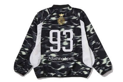 BAPE SCREEN CAMO 足球標誌寬鬆版圓領衛衣