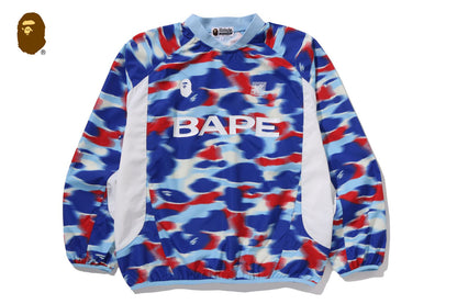 BAPE SCREEN CAMO 足球標誌寬鬆版圓領衛衣