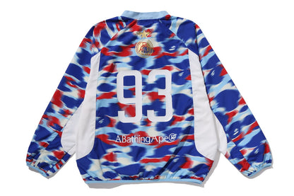 BAPE SCREEN CAMO 足球標誌寬鬆版圓領衛衣