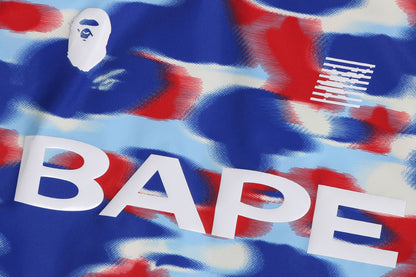 BAPE SCREEN CAMO 足球標誌寬鬆版圓領衛衣