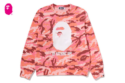BAPE GLITCH WOODLAND CAMO 圓領運動衫