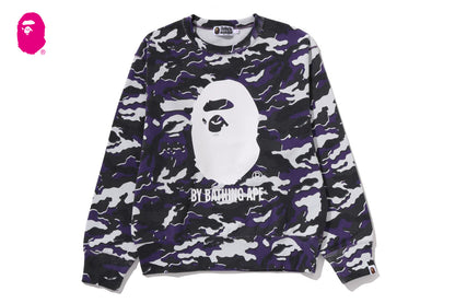 BAPE GLITCH WOODLAND CAMO 圓領運動衫