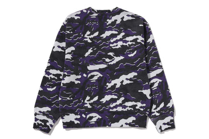 BAPE GLITCH WOODLAND CAMO 圓領運動衫