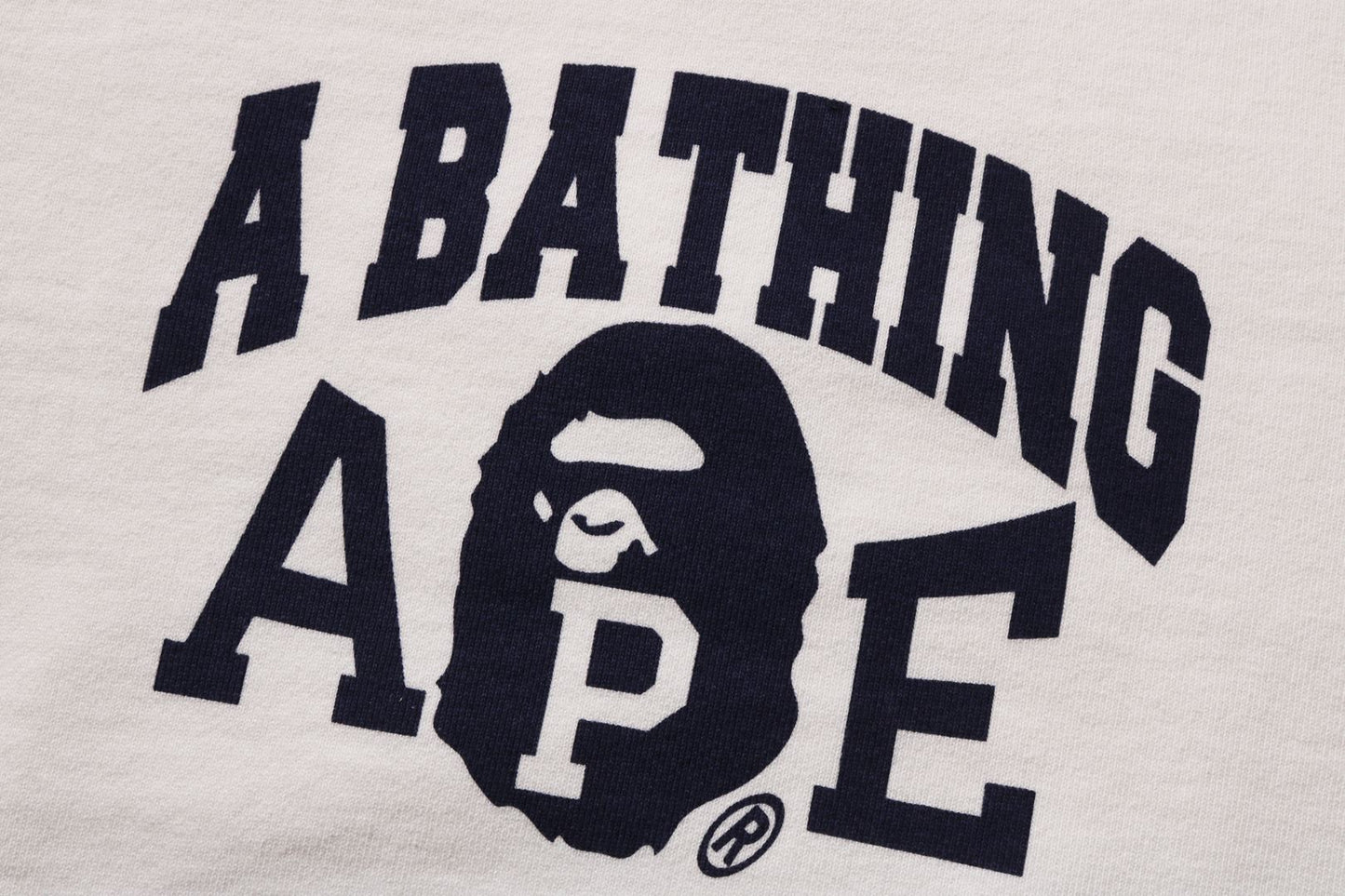 BAPE 洗水效果圓領運動衫