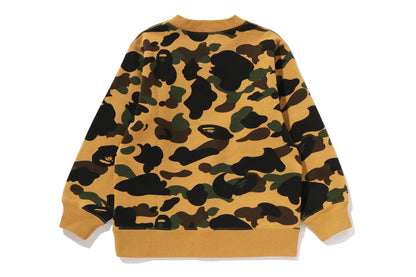 BAPE 1ST CAMO 大學風圓領運動衫