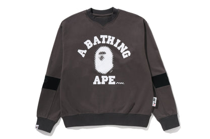 BAPE BY KAZUKI KURAISHI 大學標誌拼接運動衫