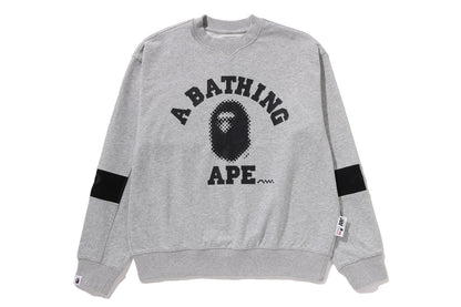 BAPE BY KAZUKI KURAISHI 大學標誌拼接運動衫