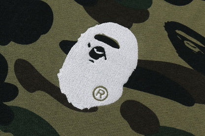 BAPE 1ST CAMO APE HEAD 大學T