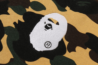 BAPE 1ST CAMO APE HEAD 大學T