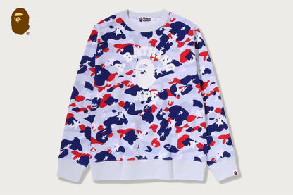 BAPE STA STRIKE CAMO 大學風格圓領運動衫