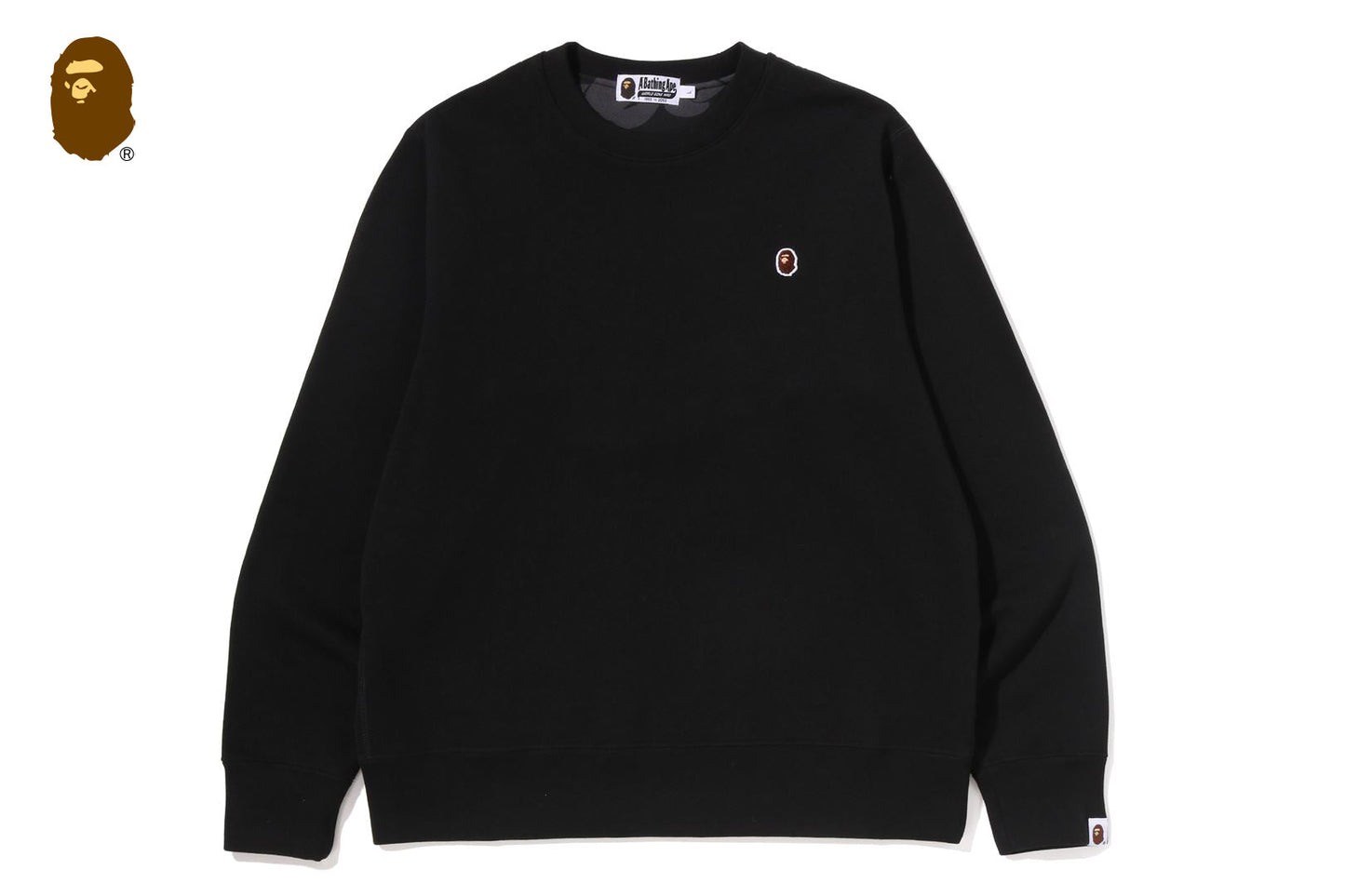 BAPE ONE POINT CREWNECK SWEATSHIRT