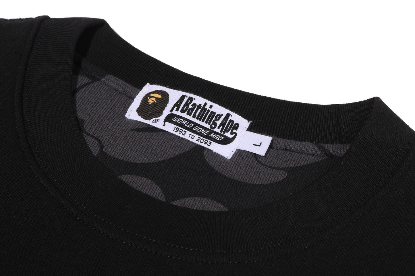 BAPE ONE POINT CREWNECK SWEATSHIRT