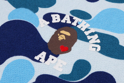 BAPE ABC CAMO 大學風格圓領運動衫