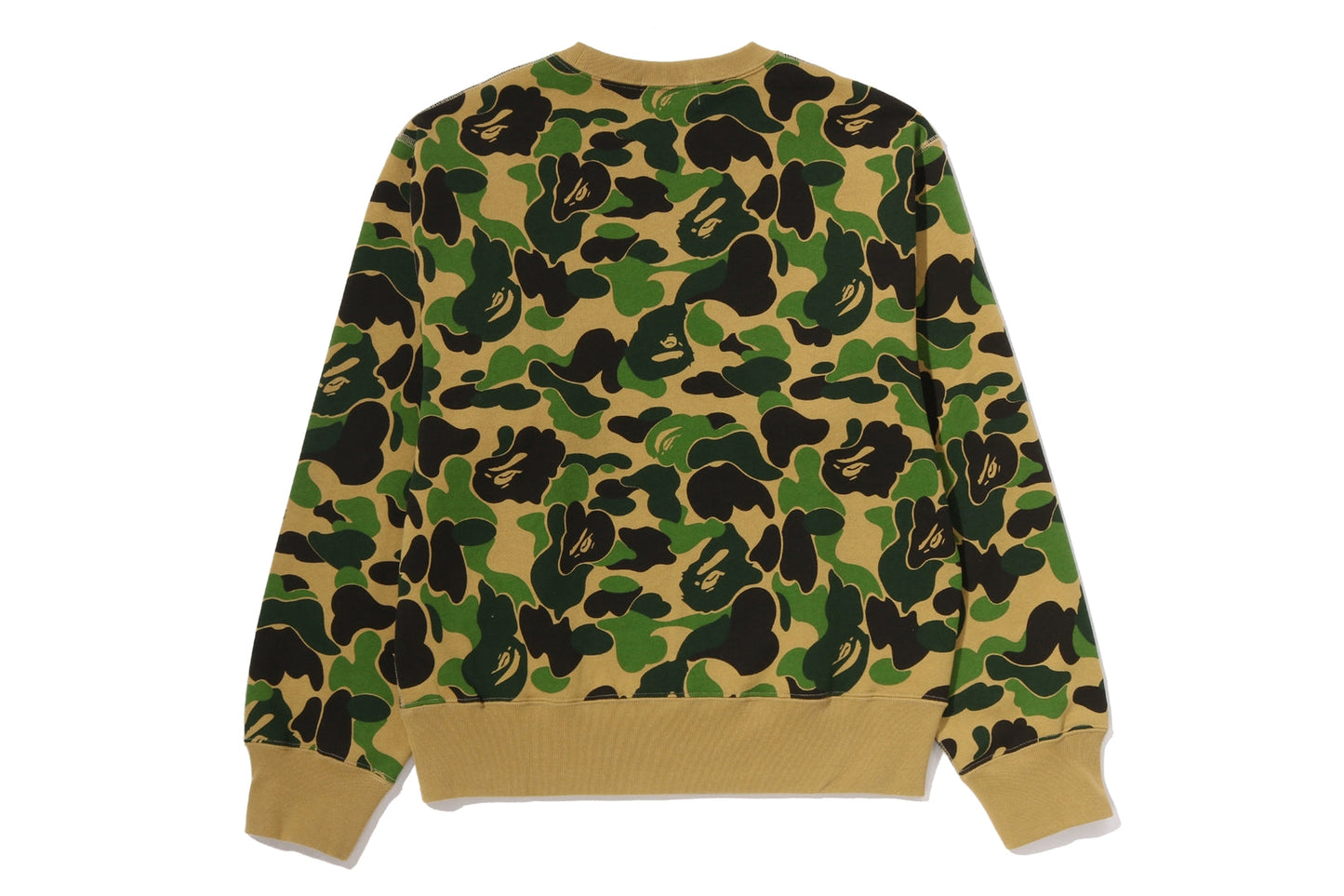 BAPE ABC CAMO 大學風格圓領運動衫