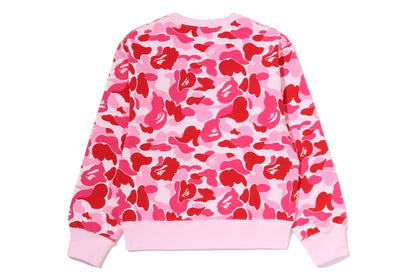 BAPE ABC CAMO 大學風格圓領運動衫