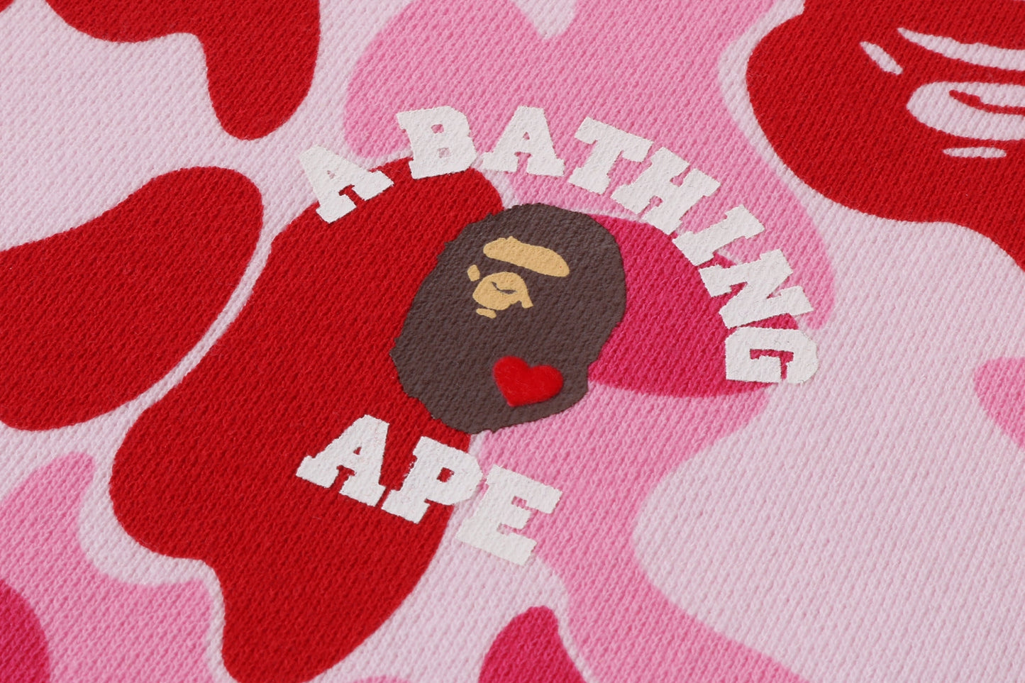 BAPE ABC CAMO 大學風格圓領運動衫