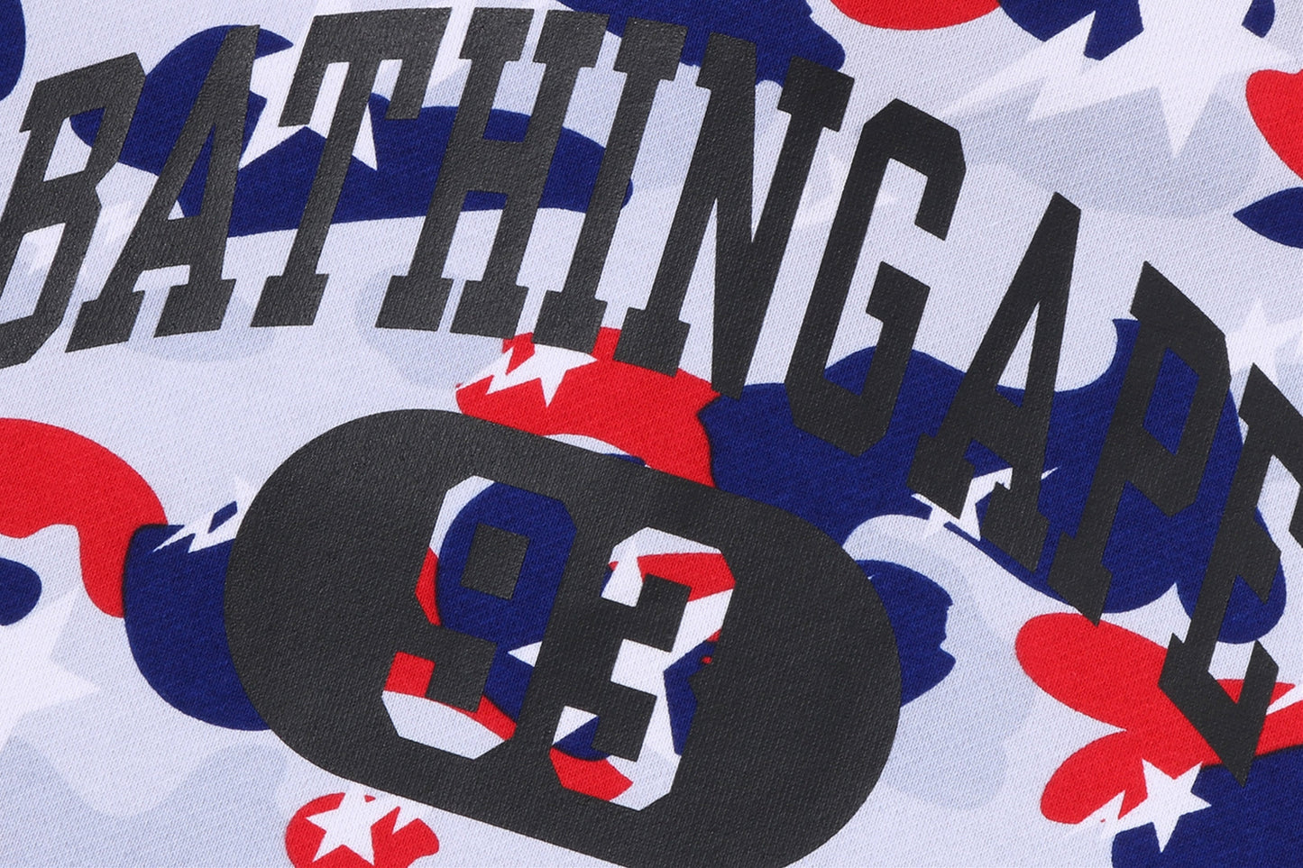 BAPE STA STRIKE CAMO POLO CROPPED CREWNECK SWEATSHIRT