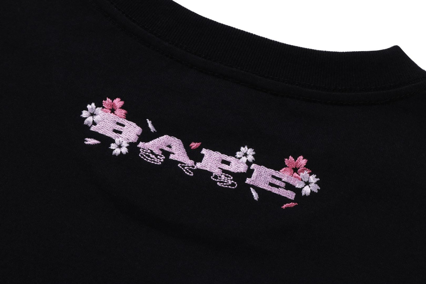 BAPE 櫻花照片猿頭短袖T恤