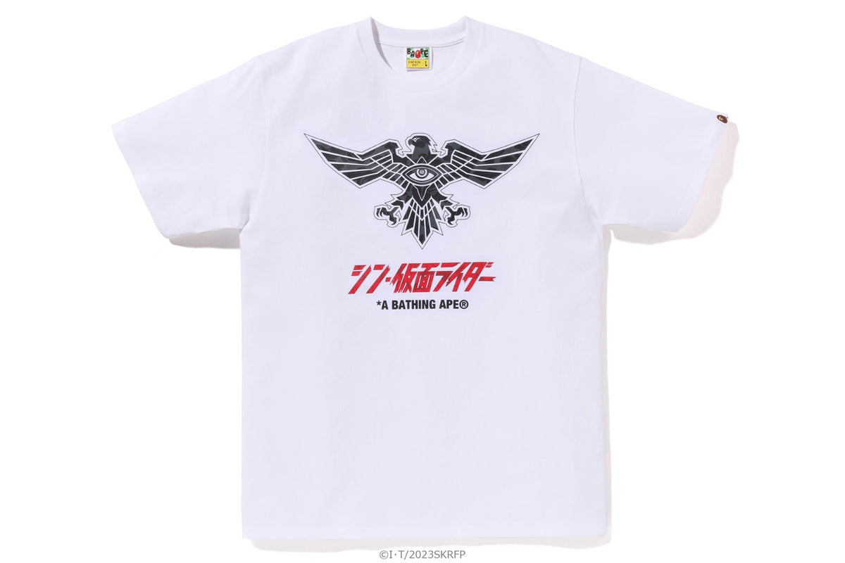 BAPE X SHIN KAMEN RIDER SHOCKER EMBLEM TEE