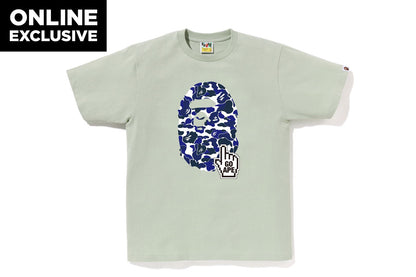 BAPE BAPE CAMO GO APE POINTER BIG APE HEAD TEE