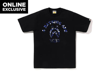 BAPE BAPE.COM SHARK COLLEGE TEE