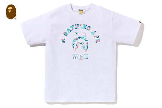 BAPE HANGZHOU SHARK COLLEGE TEE