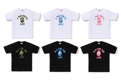 BAPE ABC CAMO COLLEGE TEE