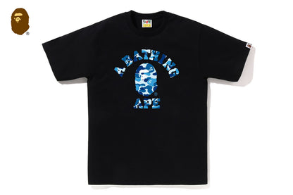 BAPE ABC CAMO COLLEGE TEE
