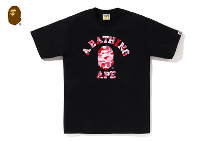 BAPE ABC CAMO COLLEGE TEE