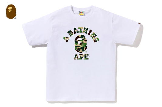 BAPE ABC CAMO COLLEGE TEE