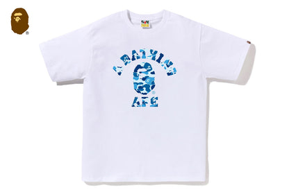 BAPE ABC CAMO COLLEGE TEE